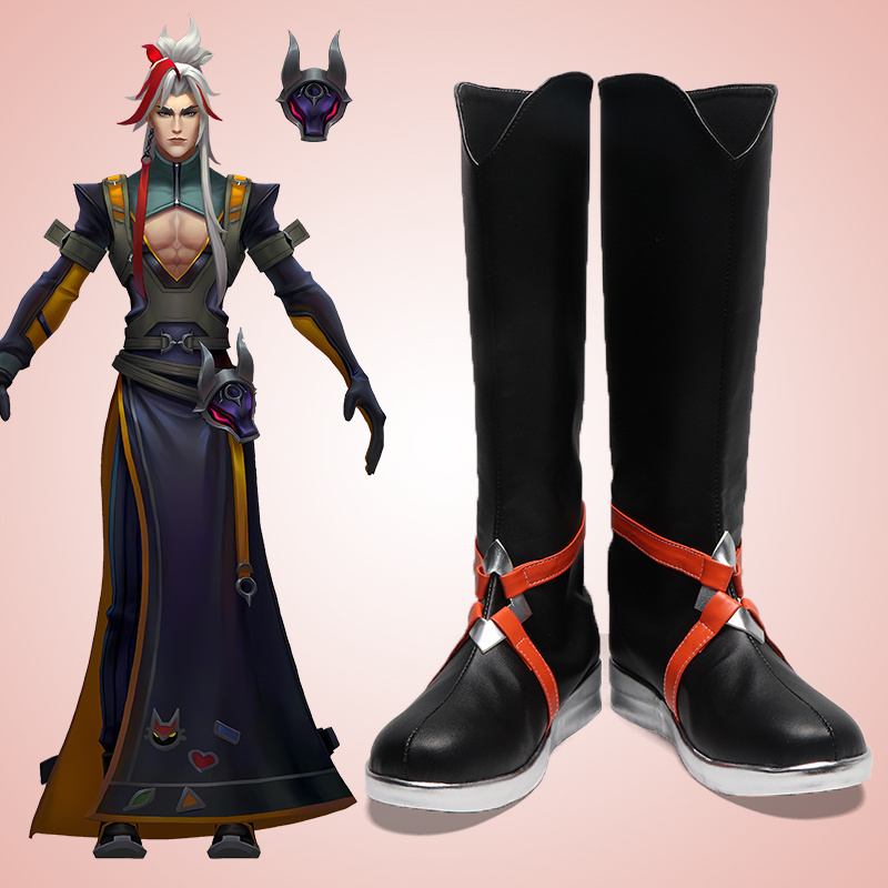 League of Legends LOL Miss Fortune the Bounty Hunter Silver Cosplay Boots