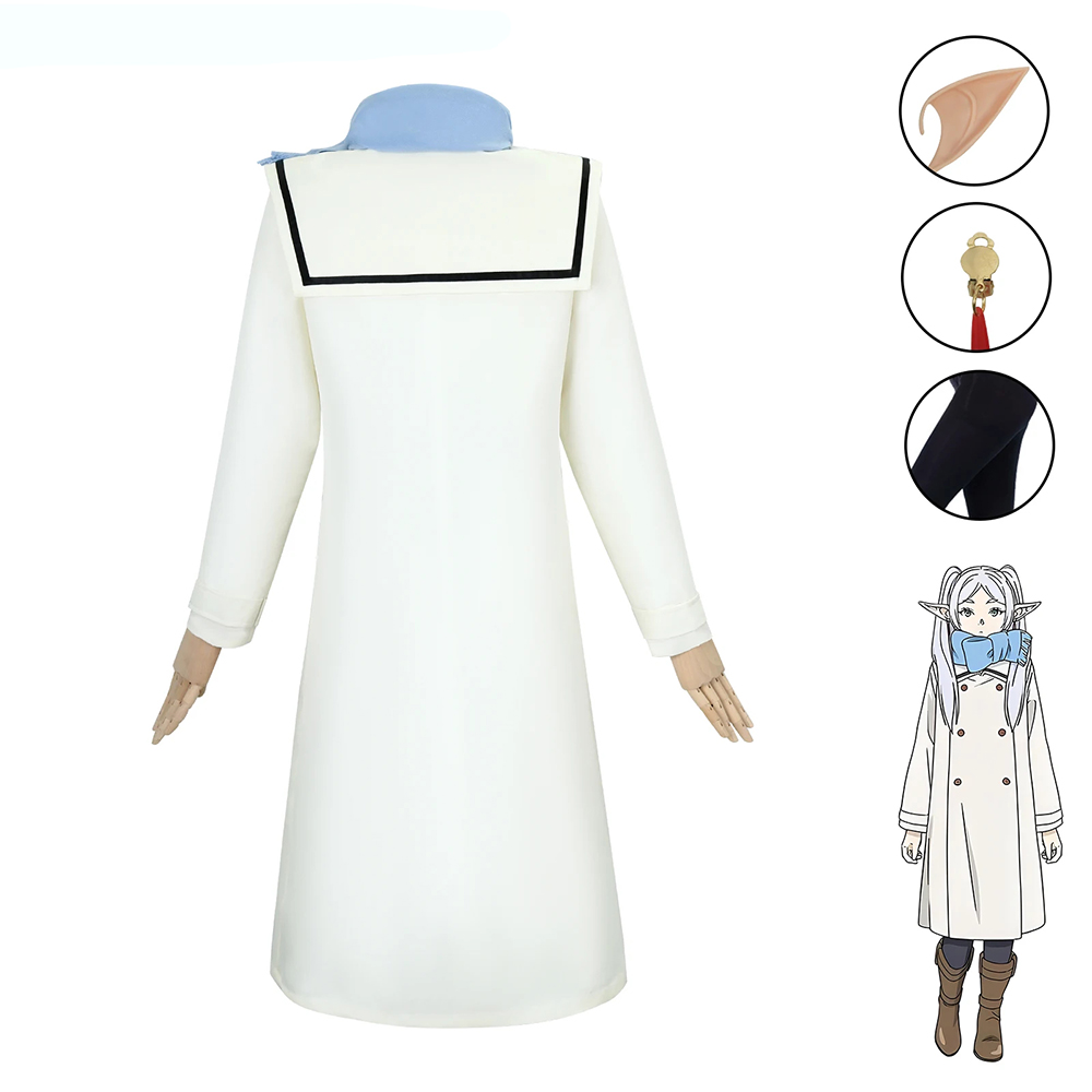 Anime Frieren Beyond Journey's End Frieren Cosplay Costume Women Men Sky Fern Outfits Halloween Carnival Party Suit