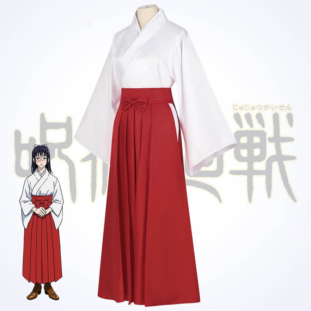 【Ready for ship】Anime Jujutsu Kaisen Iroi Utahime Cosplay Costume Outfit Kimono Halloween