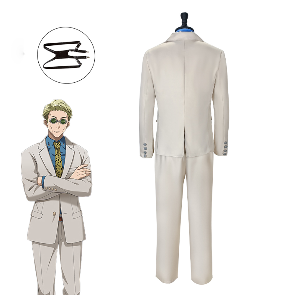 【Ready for ship】Anime Jujutsu Kaisen Nanami Kento Cosplay Costume Suit Outfit Halloween Carnival