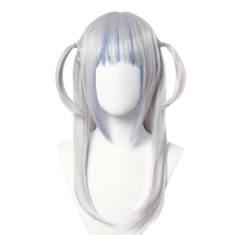 Virtual YouTuber Gawr Gura Cospaly Coatume Wig Catshark Daily Outfit Girl Disguise For Carnival Wig