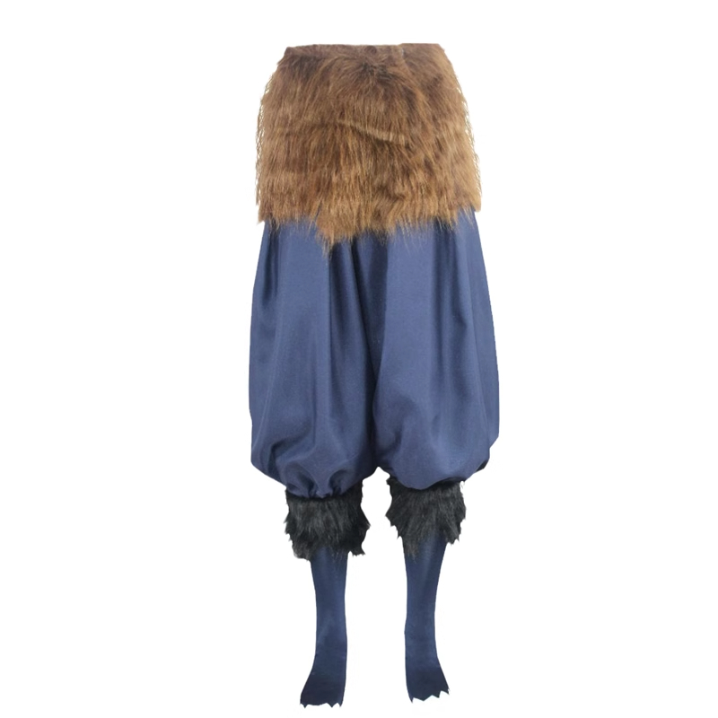 Anime Demon Slayer Man cosplay suit sex-turning Inosuke cospaly  Costume suit ,women's wig pig head cover