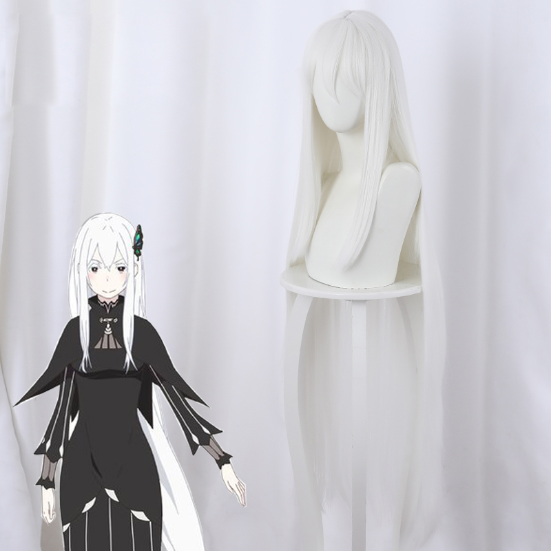 Re:Zero Re: Life In A Different World From Zero Echidna Anime Cosplay Wig 80-110cm