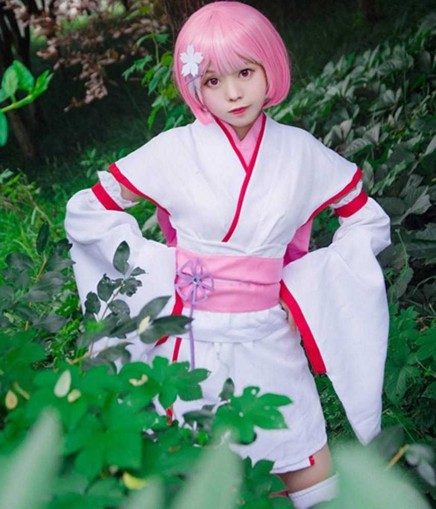 Anime Re: Life In A Different World From Zero Rem kimono Cosplay Costume