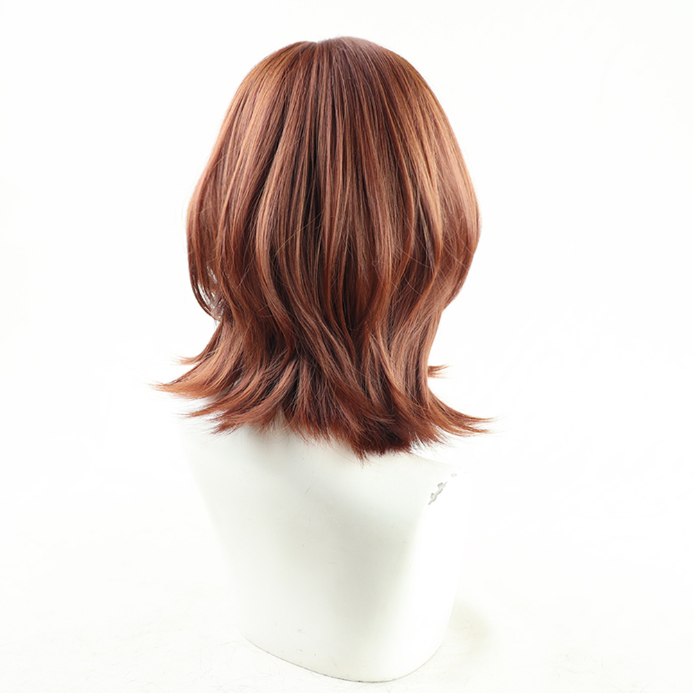 THE IDOLM@STER Higuchi Madoka Brown Color Gsme Cosplay Wig