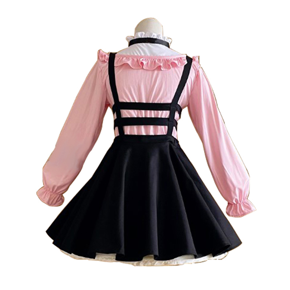 Game The Idolm@Ster Mayuzumi Fuyuko Costumes for girls  Skirt Dress up Suit