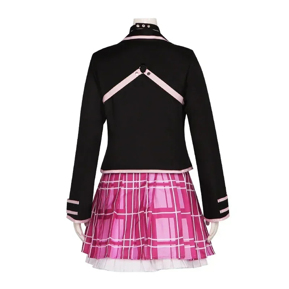 Virtual YouTuber Minato Aqua Cosplay Costume, Vtuber Aqua JK Uniform Skirt, Virtual Halloween Performance Costumes