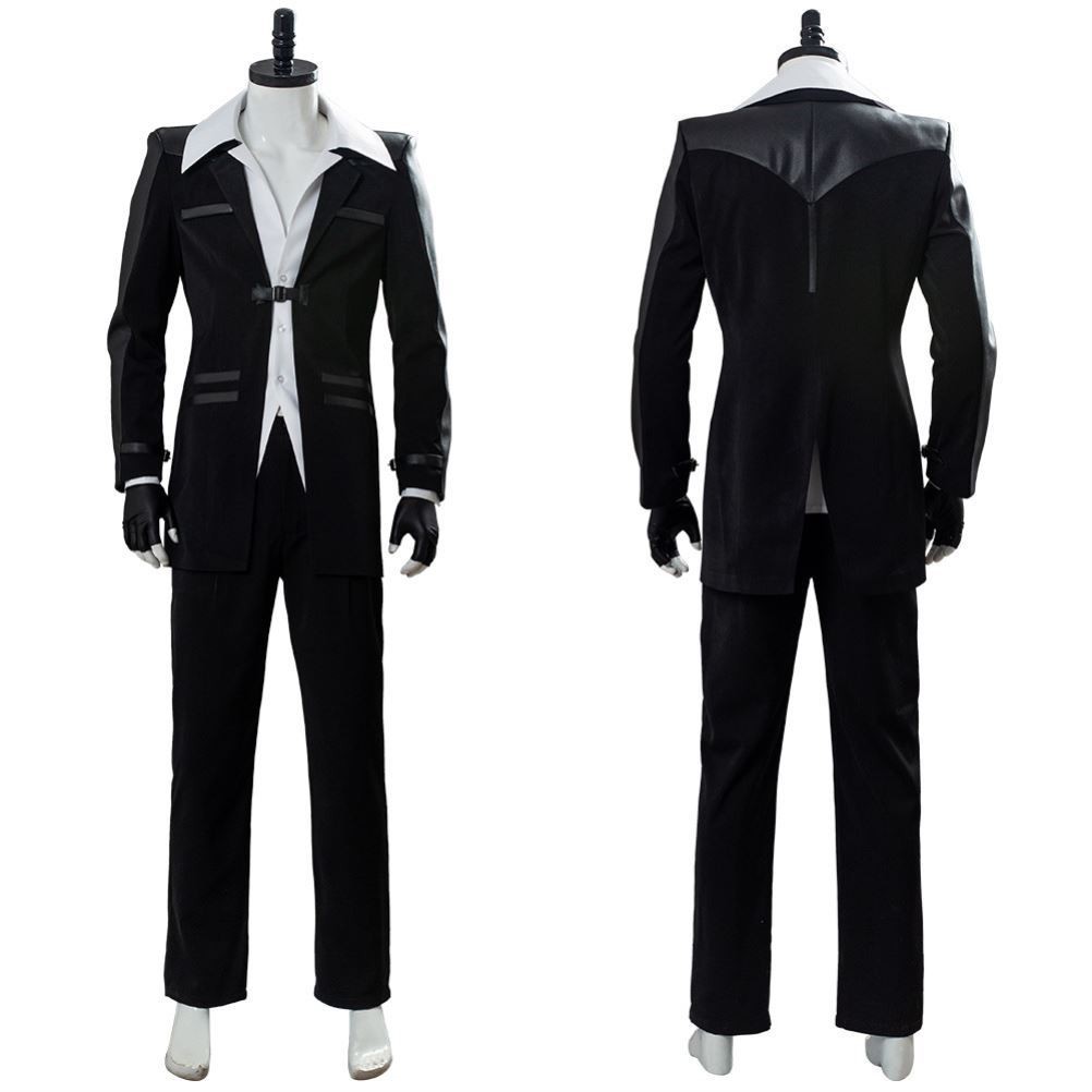 Anime Cos Final Fantasy VII Reno Cosplay Costumes Halloween Christmas Party Uniform Sets Suits
