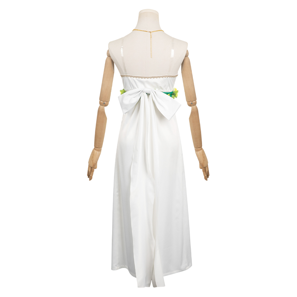 Aerith Cosplay Fantasia Dress Anime Game Final Fantasy VII Disguise Women Costume