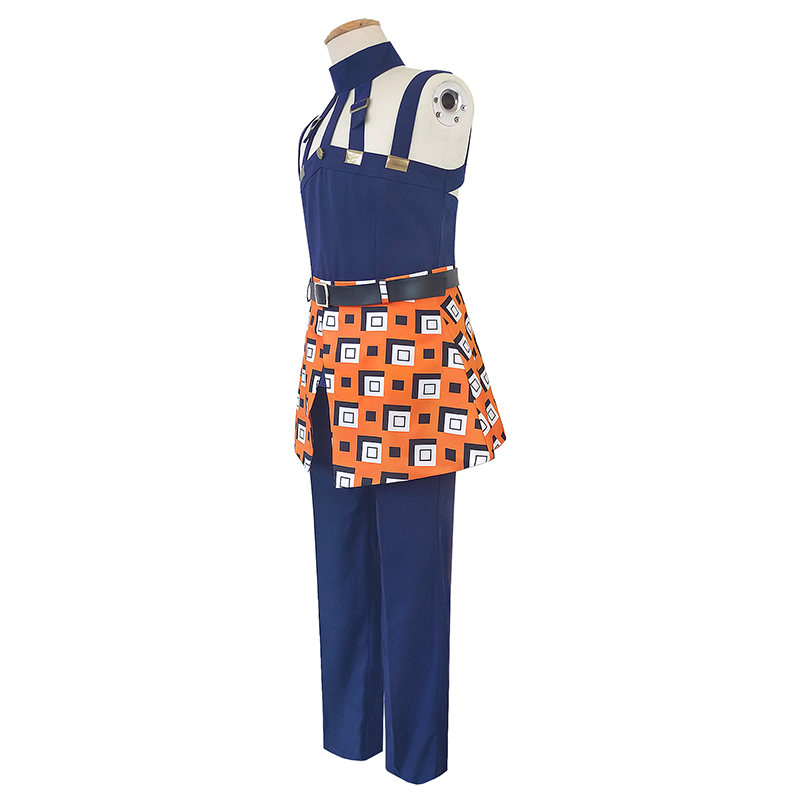 Anime JOJO JoJo's Bizarre Adventure Ghirga Narancia Cosplay Costume