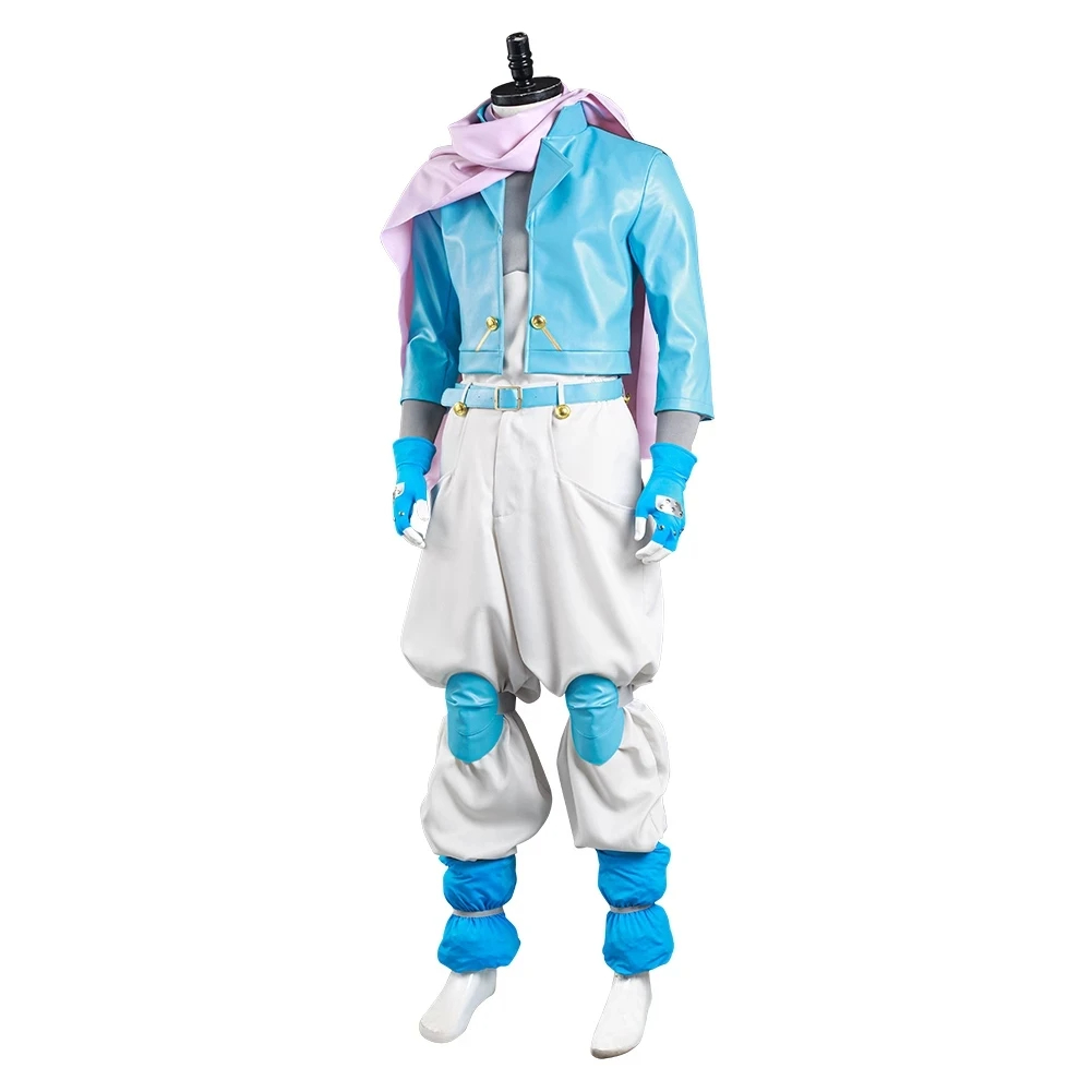 JoJo‘s Bizarre Adventure Part 2: Battle Tendency Caesar Anthonio Zeppeli Cosplay Costume Coat Pants