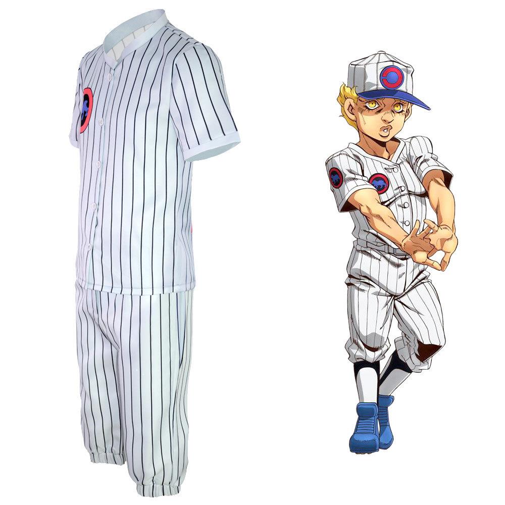 Jojos Bizarre Adventure Stone Ocean Emporio Alnino Cosplay Costumes