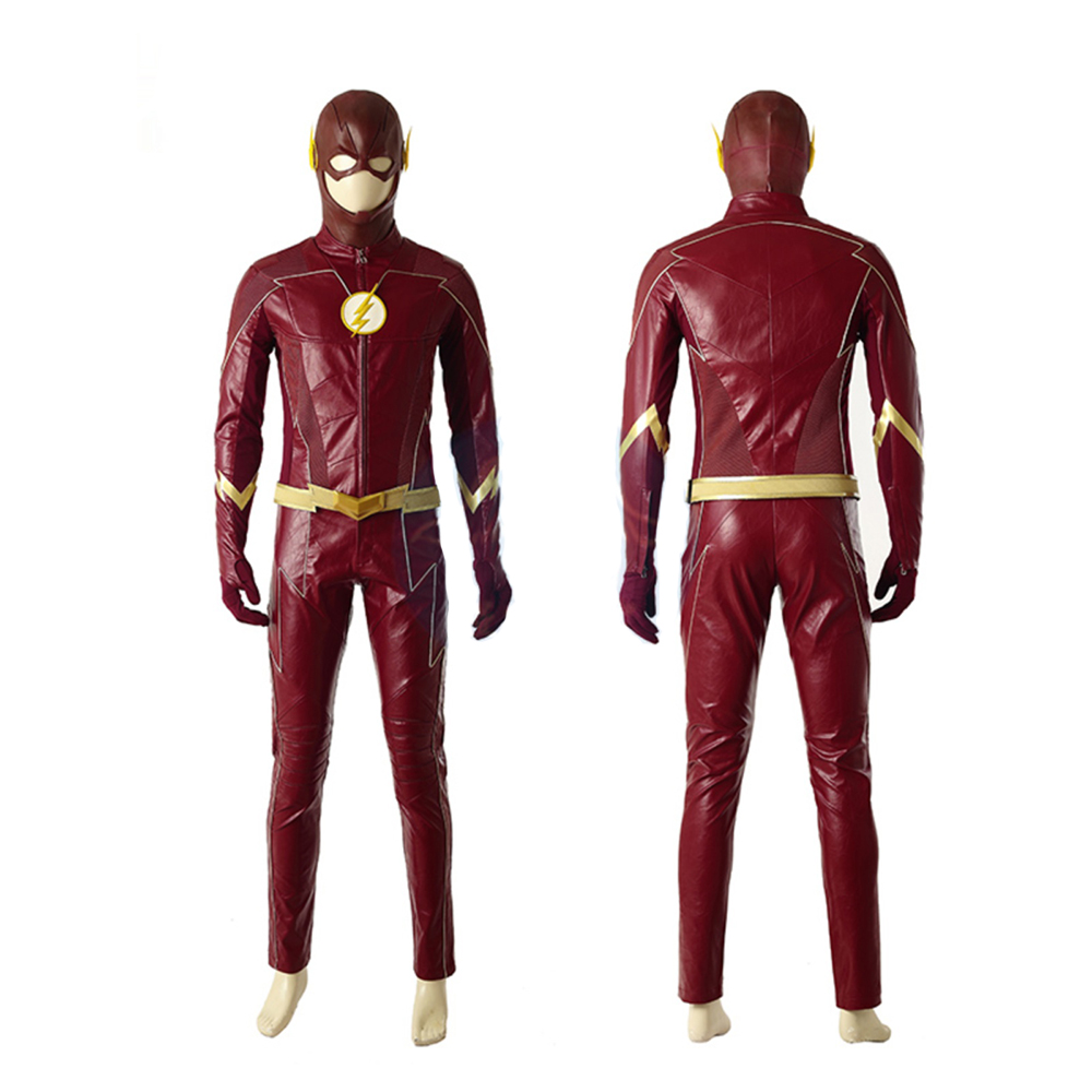 Flash season 4 costume full set of customized onesie with suit cosplay custom man DC Movie
