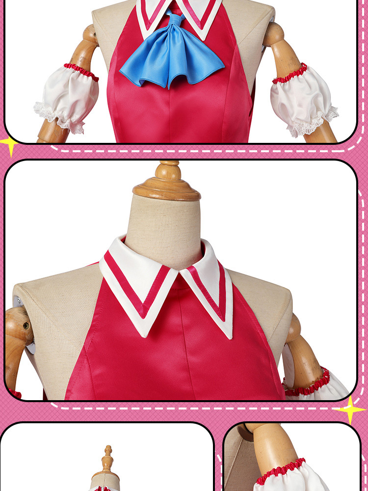 nime Oshi no Ko Hoshino Ai Cosplay Costume Halloween Party Disguise Suit