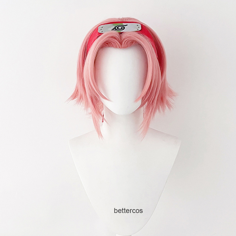 Naruto Sakura Haruno Halloween Cosplay Wig