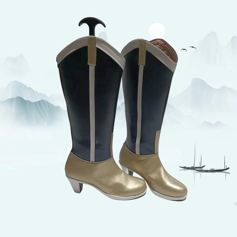 Puella Magi Madoka Magica Tomoe Mami Cosplay Shoes Boots Custom made