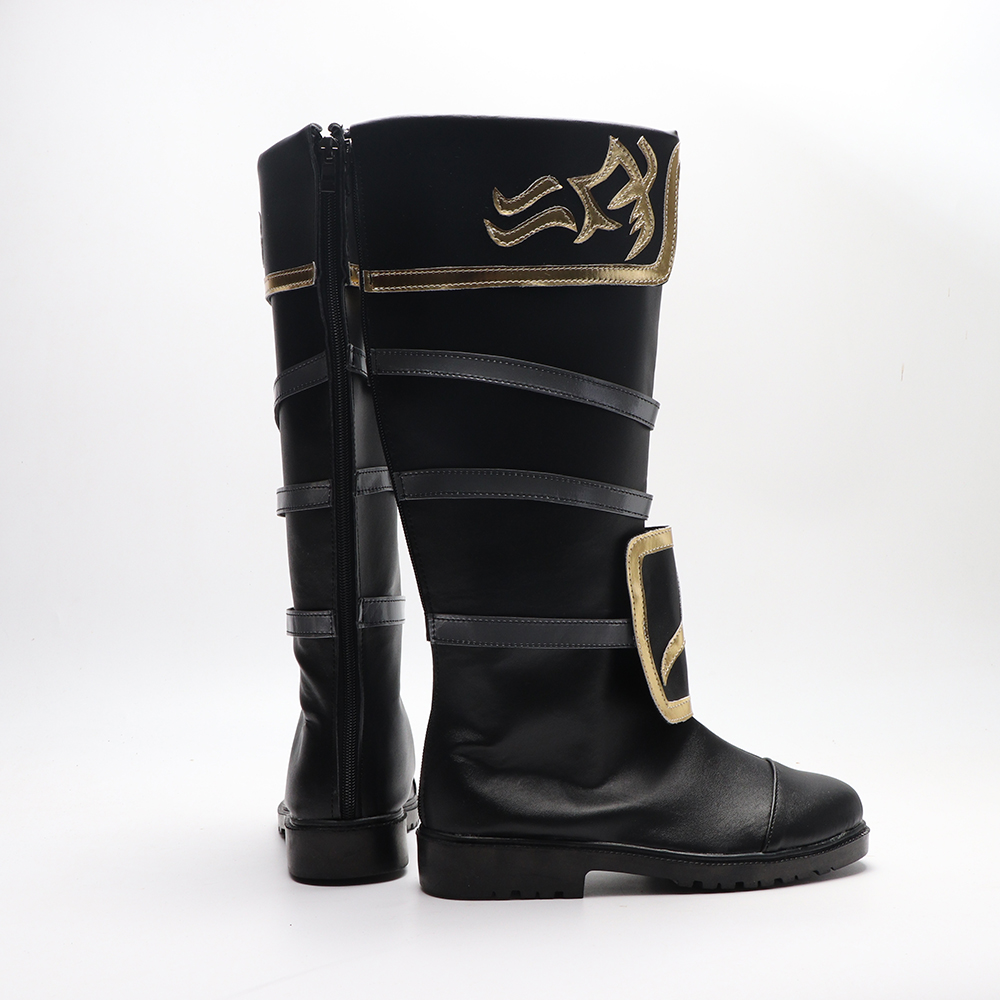 Game Identity V Night's Watch Ithaqua Cosplay Shoes Boots PU Leather