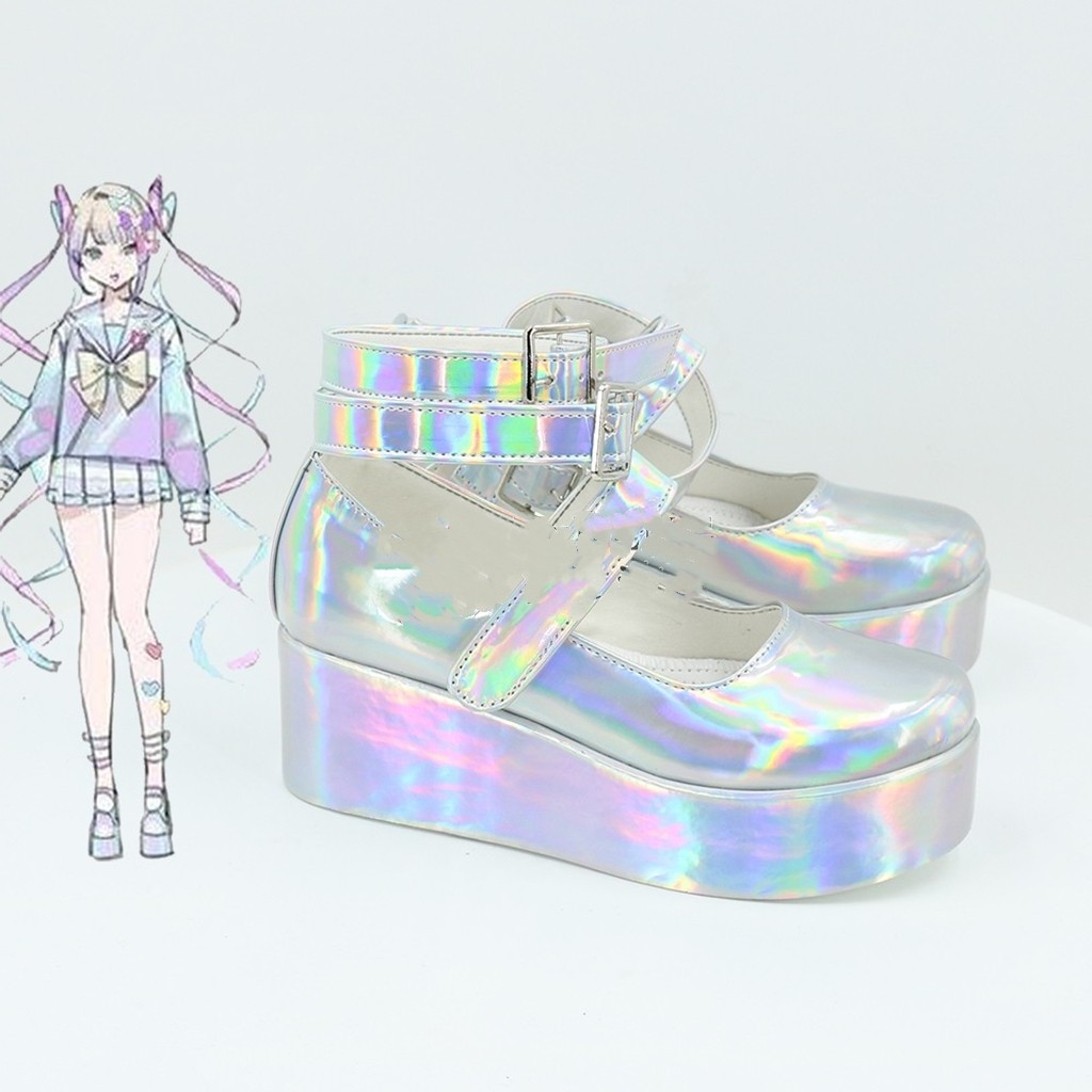 Needy Streamer Overload Needy Girl Overdose Angel-chan Riband Cosplay Shoes