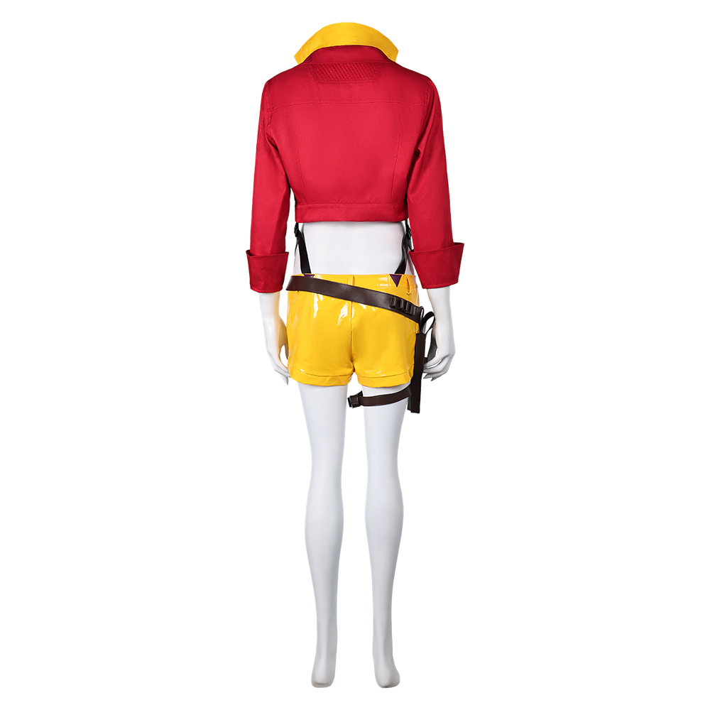 Game Overwatch Ashe Women Red Cowboy Bebop Outfit Cosplay Costume Outfits Halloween Carnival Suit