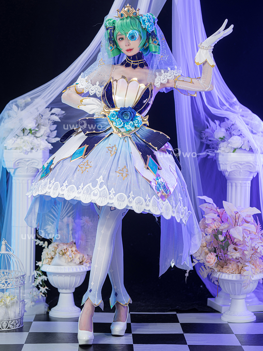 League of Legends LOL Gwen Cosplay Costume Dress