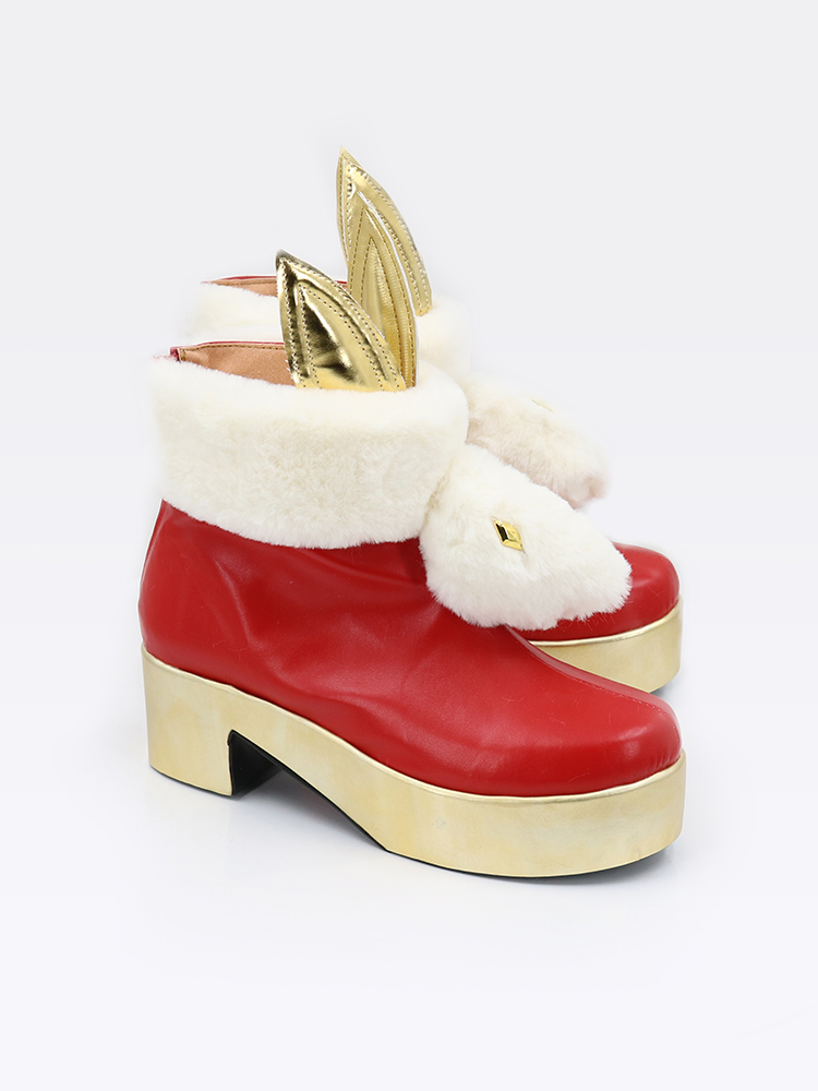 League of Legends Gwen Zapatos  Zodiac Rabbit 2023 Cosplay Shoes Boots
