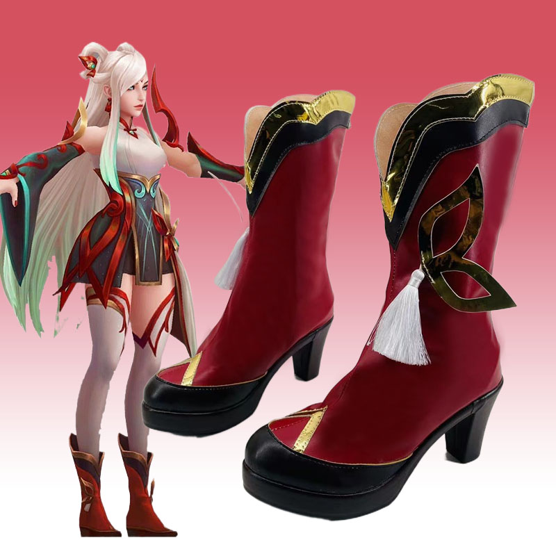  Mythmaker irelia Cosplay Shoes League of Legends LOL