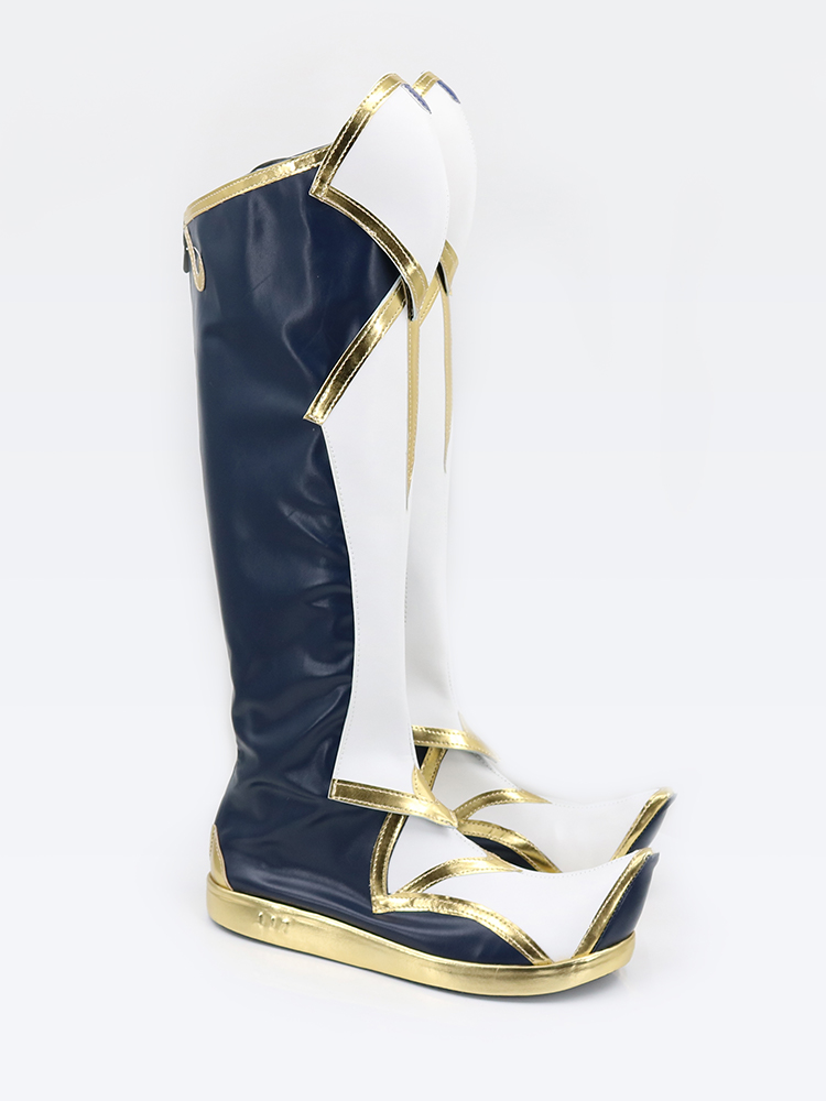 League of Legends LOL Porcelain Protector Ezreal Cosplay Costume