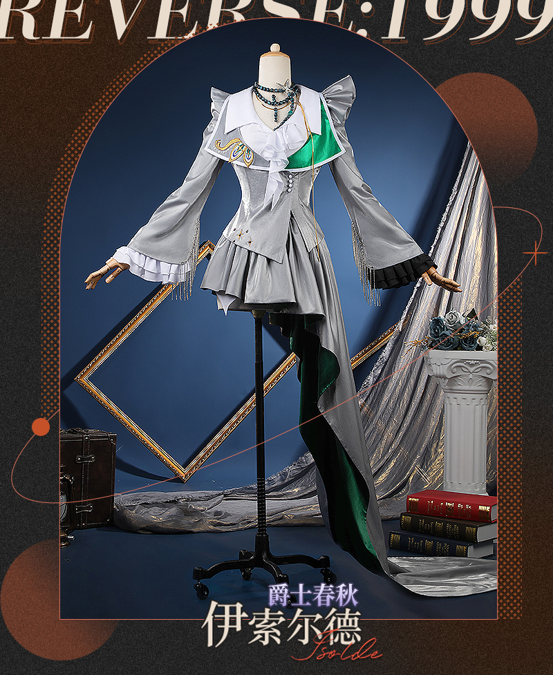 Reverse: 1999 Isolde Game Cosplay Costume And All That Jazz