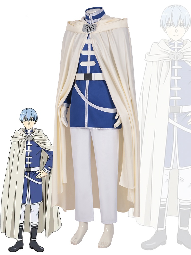 Frieren Beyond Journey's End Himmel Anime Cosplay Costume ,Cosplay Wig ,Cosplay Shoes,Shawl Cape Pants Pink Christmas Gift