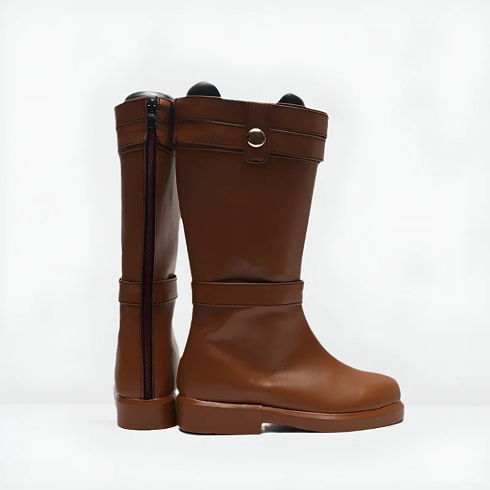 Anime Frieren: Beyond Journey's End Frieren Cosplay Shoes Boots Role Play  Shoes