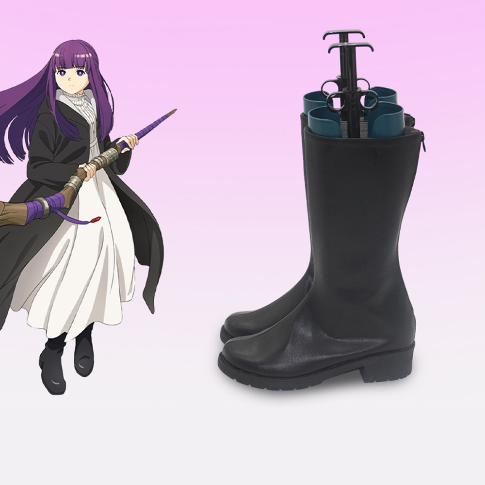 Anime Frieren: Beyond Journey's End Fren Cosplay Shoes Boots Role Play Shoes