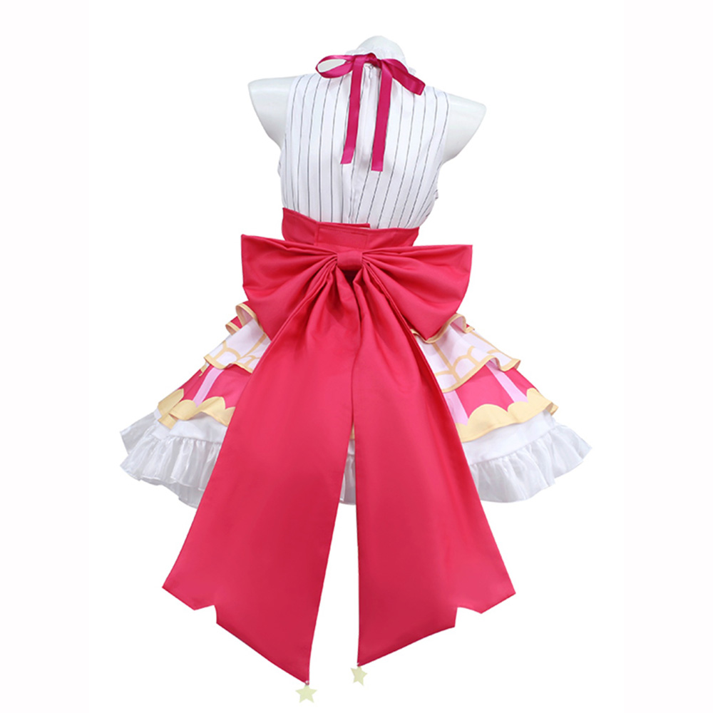 Oshi No Ko Hoshino Ai Cosplay Costume Lolita Skirt Wig Long Dark Purple