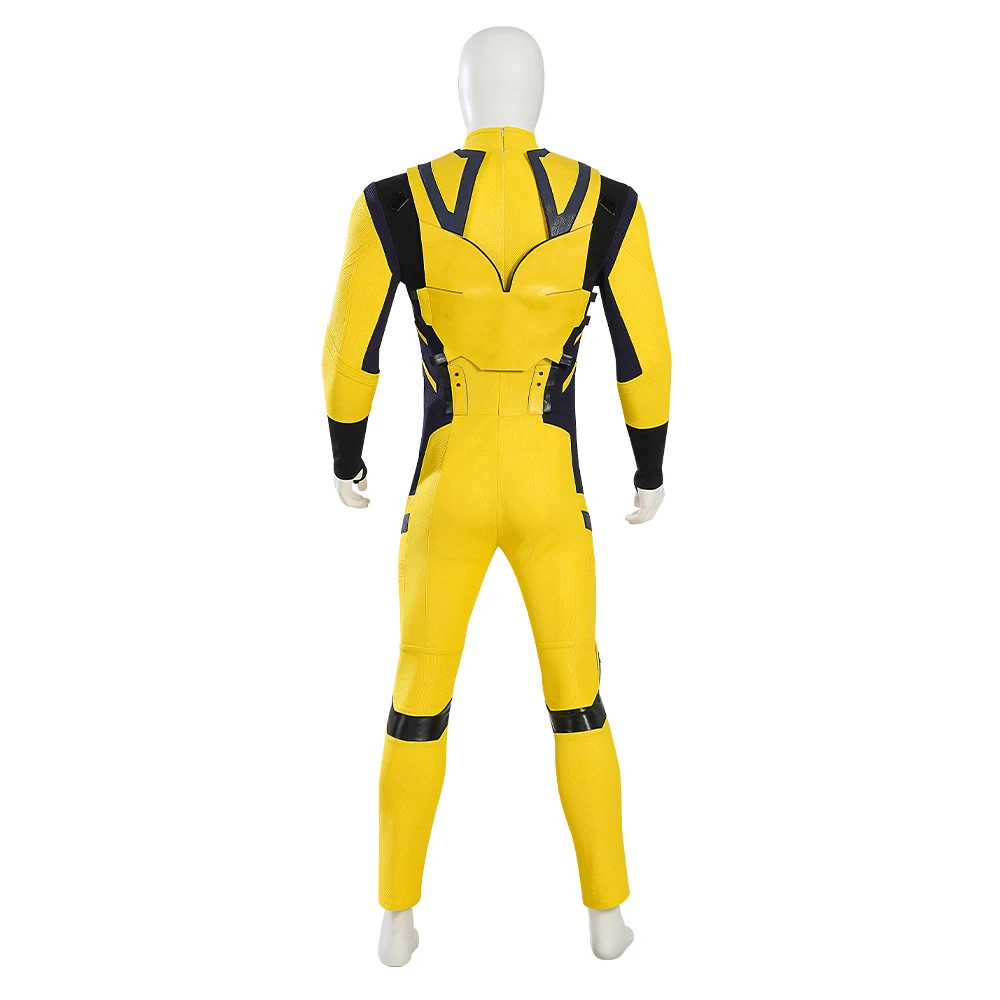 New Deadpoolr 3 Wolverinee Cosplay Costume Superhero Cosplay Zentai Full Set With Bosysuit Shoes Handmade Halloween Man Outfit—Marvel Movies