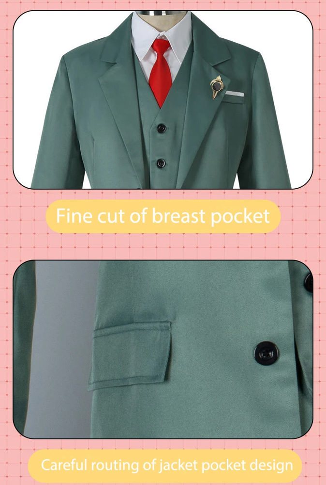 【ready for ship】SPY×FAMILY Loid Forger Cosplay Costume