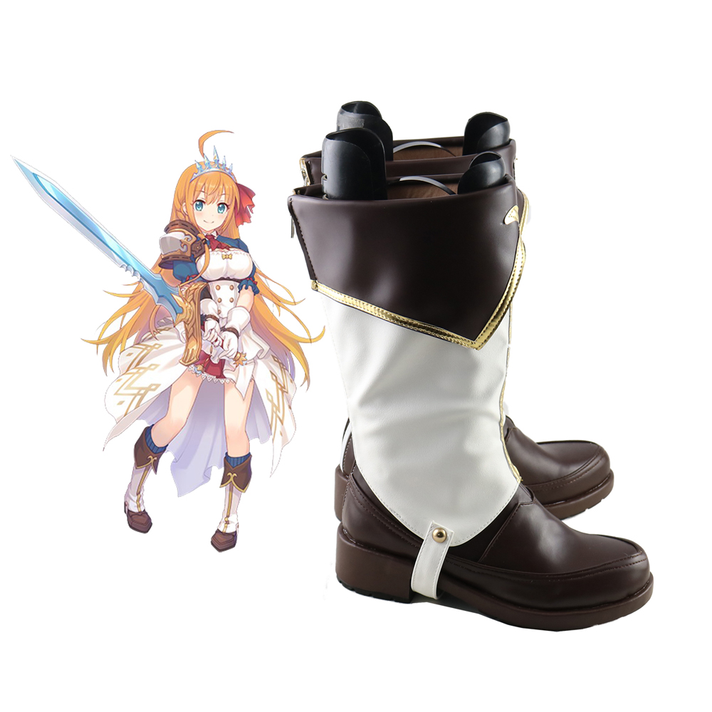 Princess Connect! Re:Dive Pecorine Shoes Cosplay Women Boots