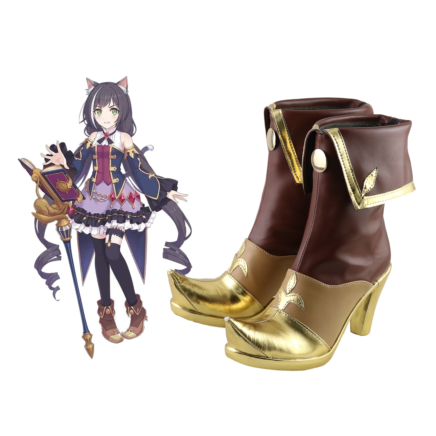 Game Princess Connect! ReDive Kiruya Momochi Cosplay Shoes Boots