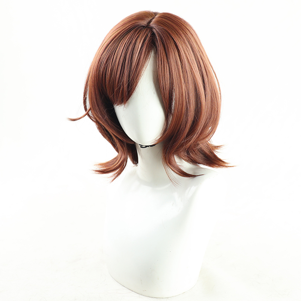 THE IDOLM@STER Higuchi Madoka Brown Color Gsme Cosplay Wig