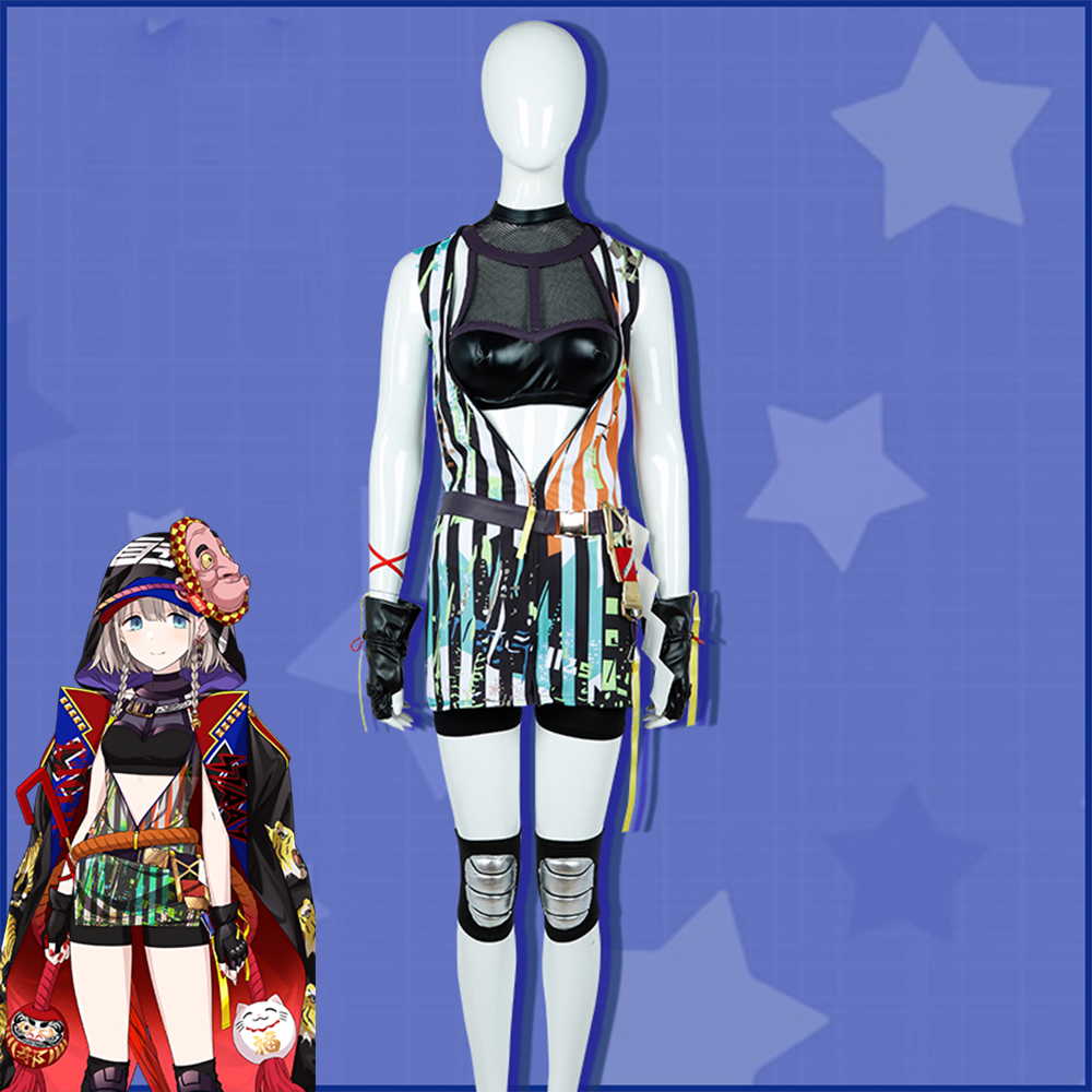 Game The Idolm@Ster Serizawa Asahi Cosplay Costumes Halloween Stage Performance Uniforms