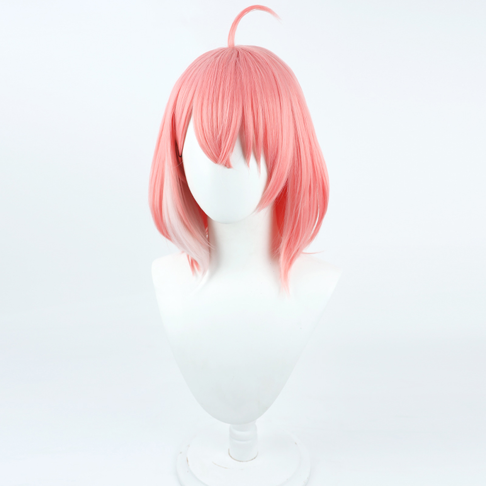 Virtual YouTuber Sasaki Saku  Cosplay Wig Nijisanji Vtuber Cosplay Pink Length 32cmLength 32cm