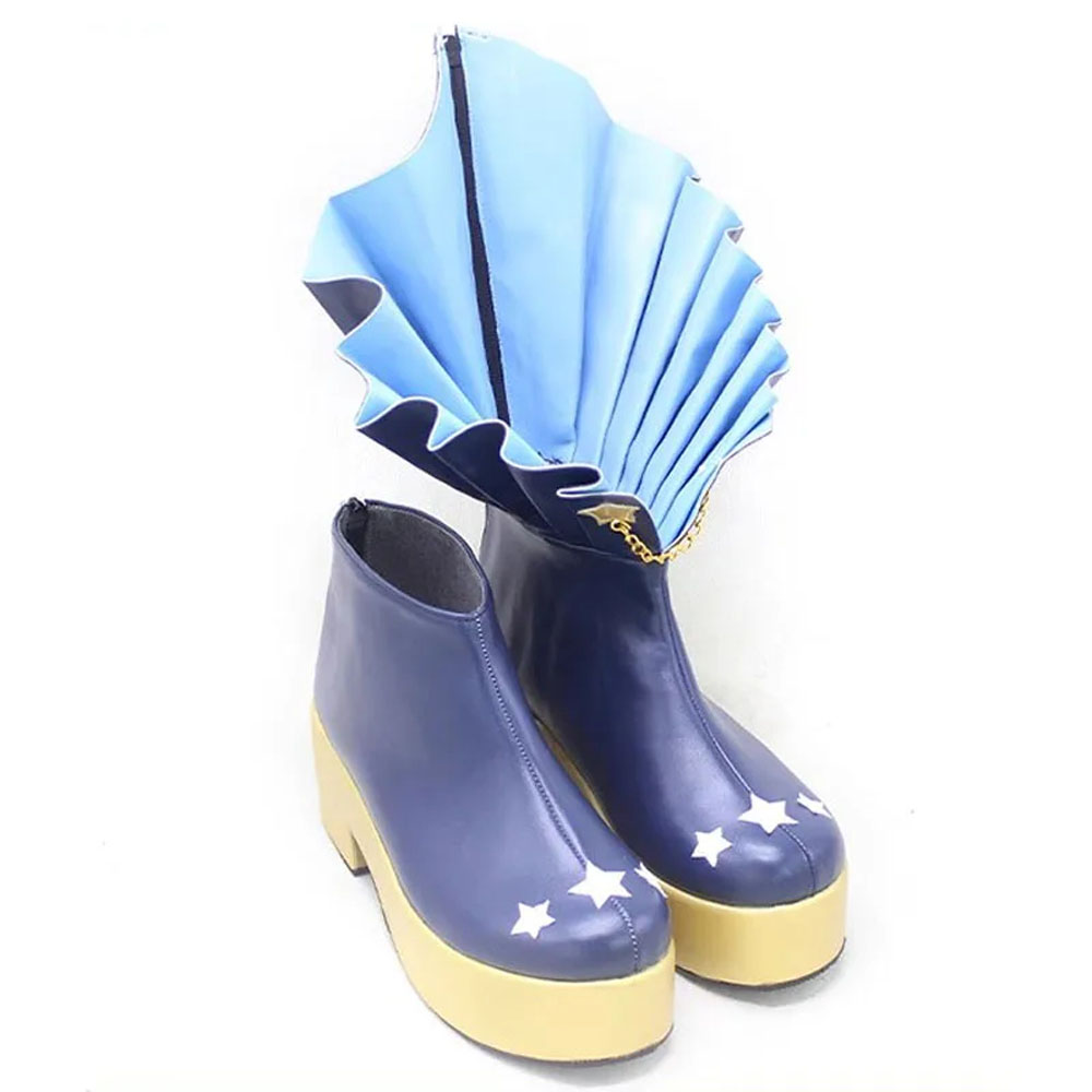 Vtuber Hoshimachi Suisei Cosplay shoes Boots Suisui leather shoes virtual anchor
