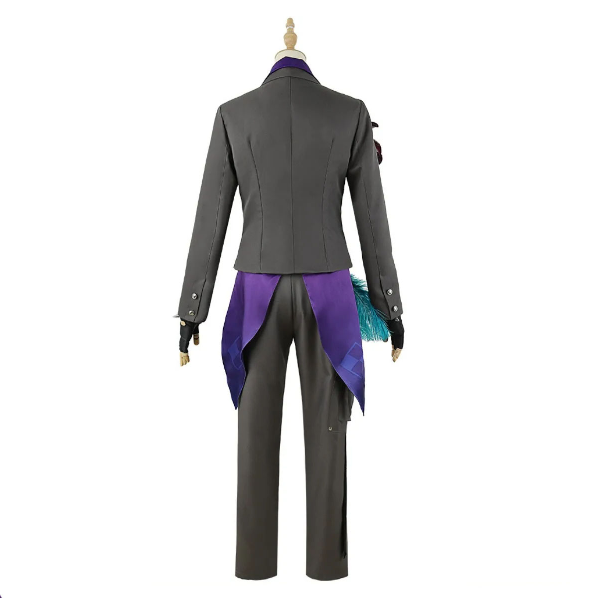 Anime Virtual YouTuber Fuwa Minato Cosplay Costume Uniform Wig Man Woman Halloween Costume