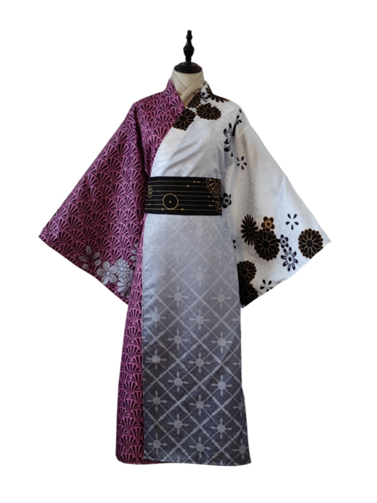 Vtuber Nijisanji Luxiem Cosplay New Year Shu Yamino Kimono Costume Uniforms Suit Cosplay Scarf