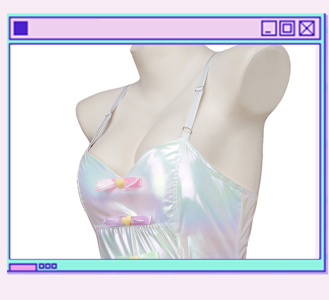 【Ready for ship】Game Needy Girl Overdosed Bodysuit KAngel Anime Pink Laser Swimsuit Cosplay Halloween Carnival Costumes