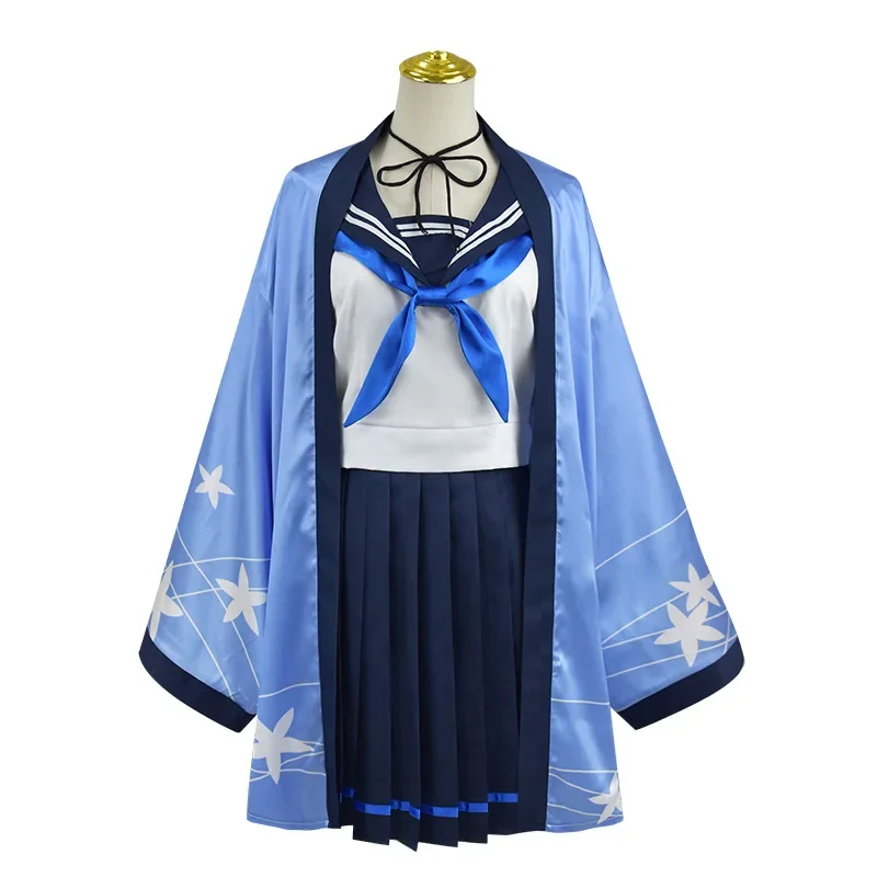 Game Blue Archive Takanashi Hoshino Design MX Carnival Disguise Wig School Uniform JK Cute Cosplay Costume Swimsuit