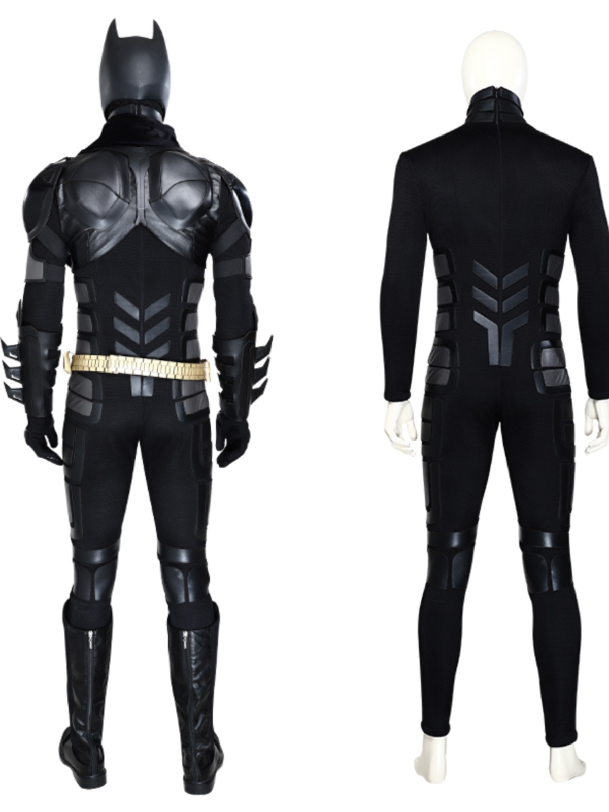 DC Movie Dark Black Knight Bat Hero Cloak Mask Bruce Wayne Cosplay Costume Clown Prank Carnival Outfits for Halloween