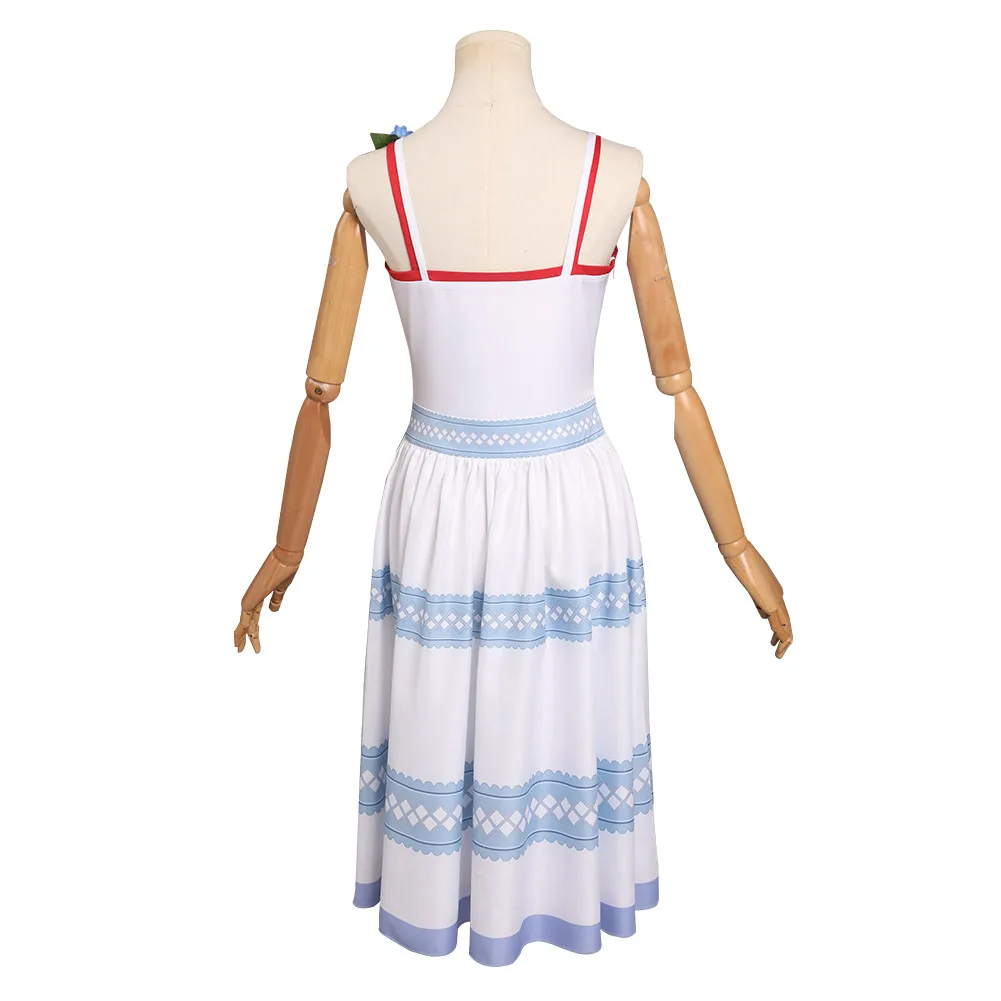 Final Fantasy VII Aerith Gainsborough Cosplay Costume Wig Game Fantasy Women Dress Carnival Clothing