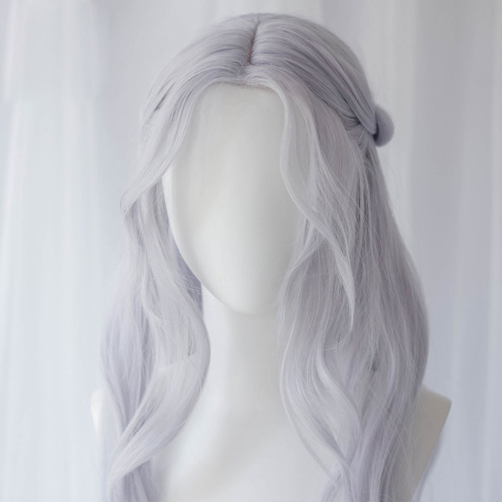 Final Fantasy XIV Game Venat Cosplay Wig Heat Resistant Synthetic Hair Carnival Halloween Party