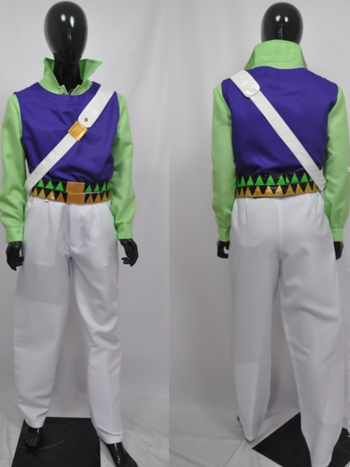JoJo's Bizarre Adventure Kujo jotaro Cosplay Costume Halloween Party Clothings Suit Outfit Set