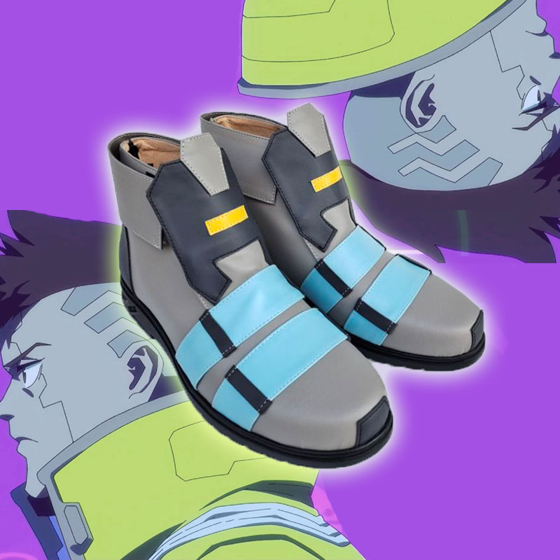 Anime Cyberpunk Edgerunners David Martinez Cosplay Shoes