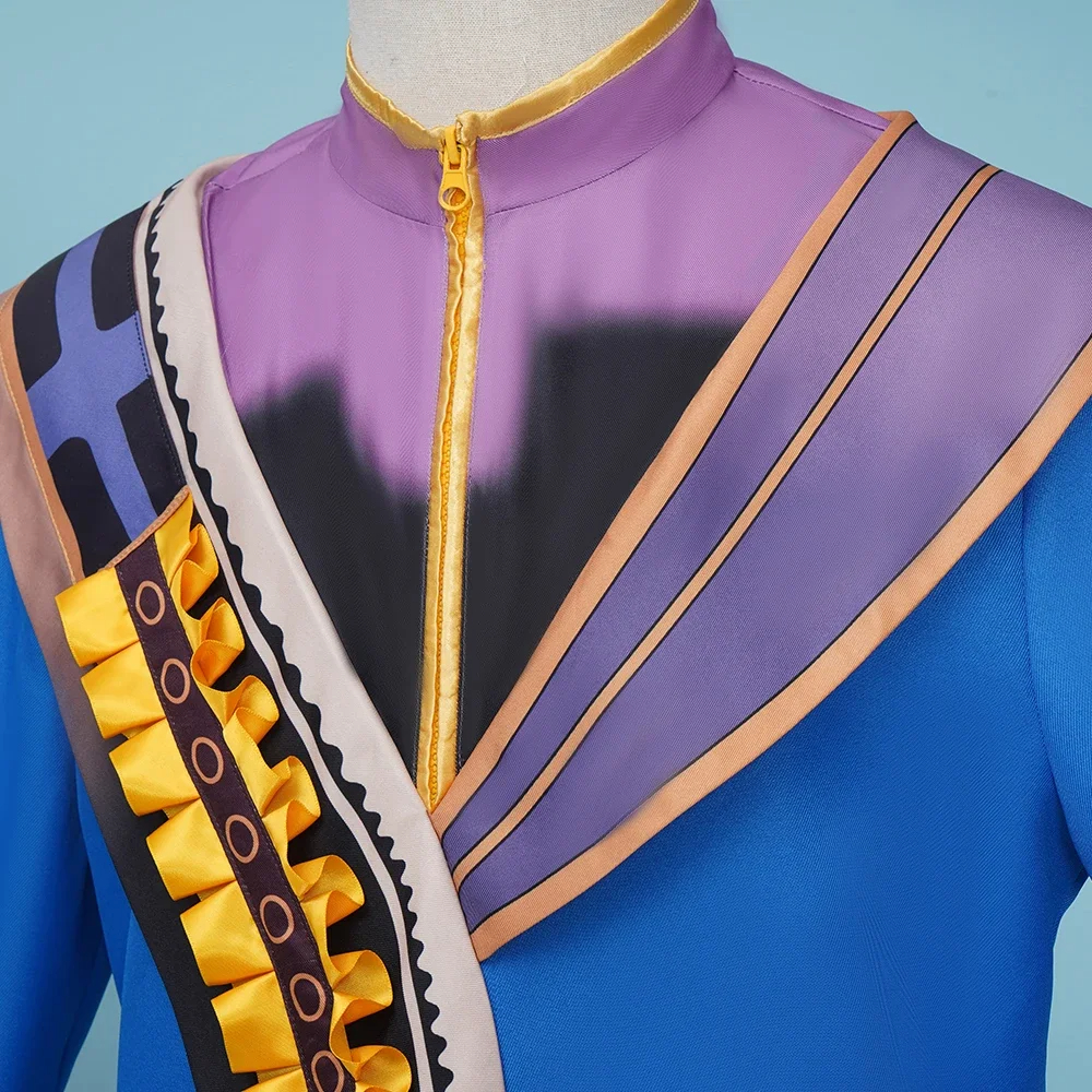 Anime Oshi No Ko Hoshino Aqua Cosplay Costume Blue Uniform Outfit